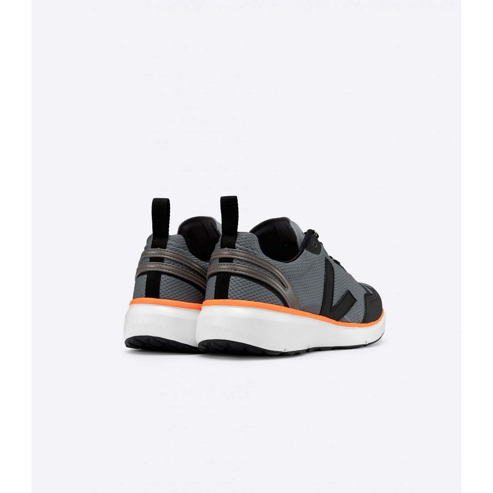 Women's Veja CONDOR 2 ALVEOMESH Shoes Black/Orange | SG 490JPQ